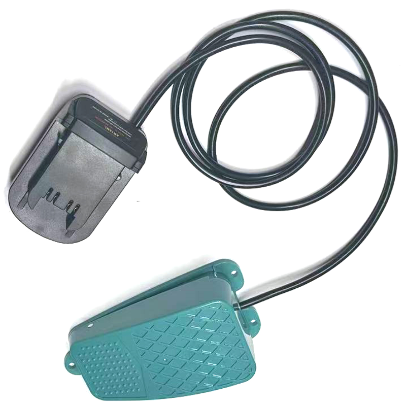 LEADFEN Foot Pedal for Milwaukee Cordless Drill fit for drain shaft rack chain cutter driver set