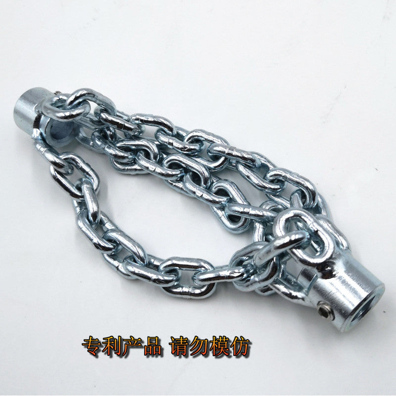 LEADFEN without carbide-tip sewer sink tub unblocker DN100mm tube chain saw 10mm flexible shaft cable Polishing machine