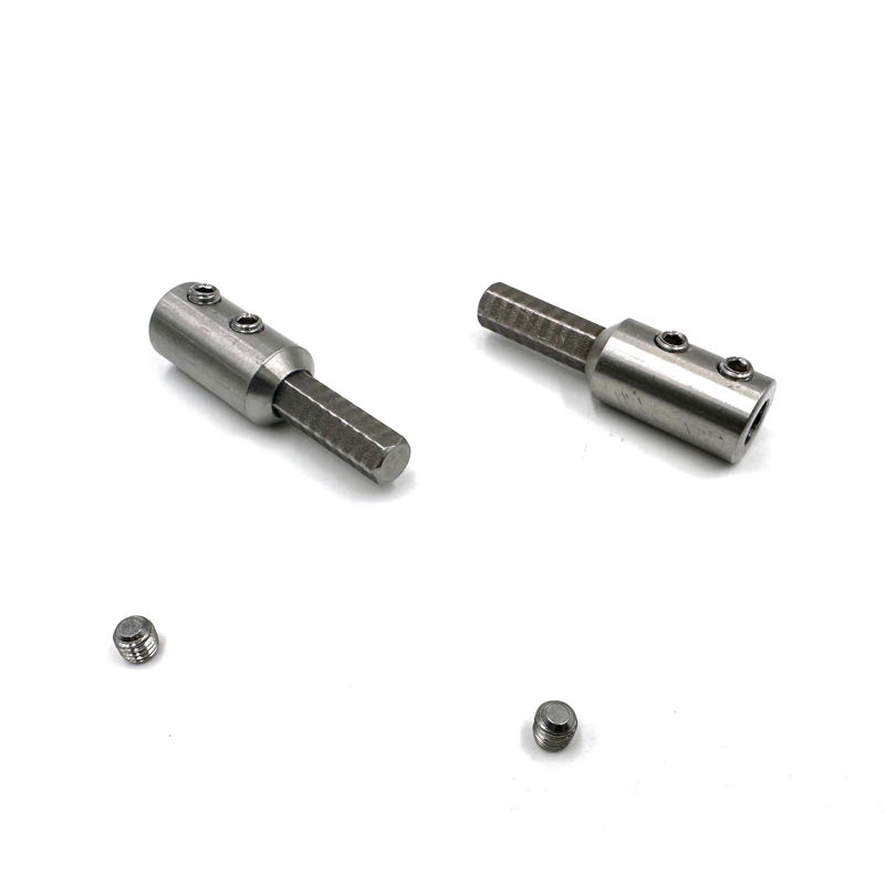 LEADFEN drill adaptor for 6mm 8mm 10mm 12mm Flexible Cable for cleanning chain cutter Axe 2pcs package total