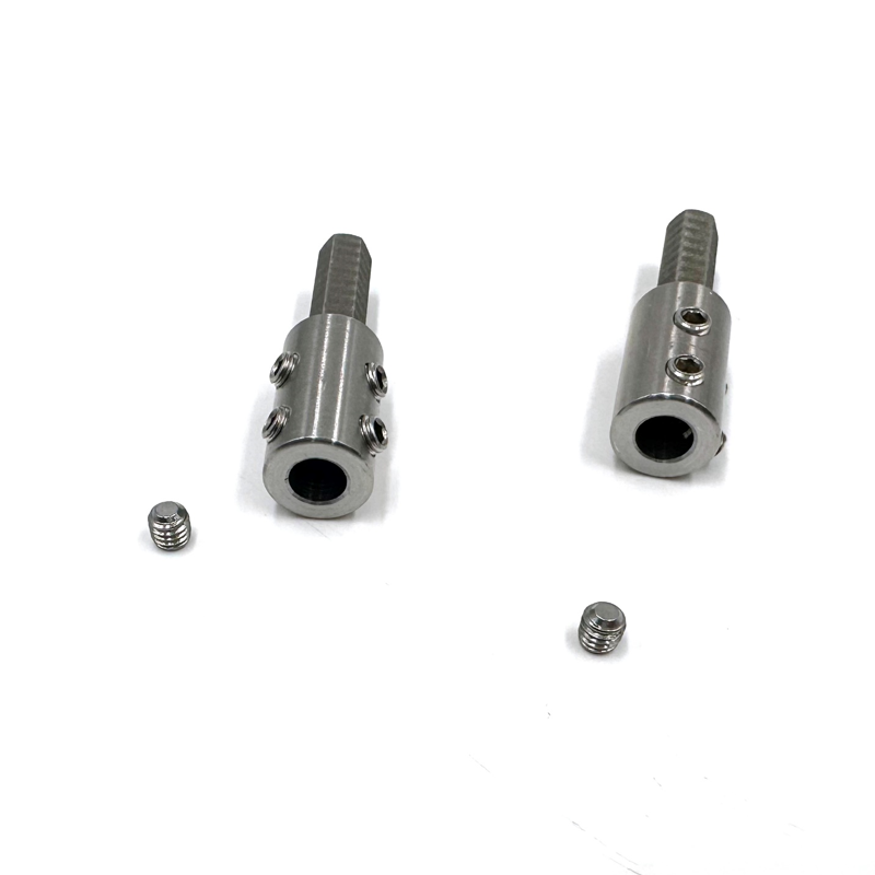LEADFEN drill adaptor for 6mm 8mm 10mm 12mm Flexible Cable for cleanning chain cutter Axe 2pcs package total