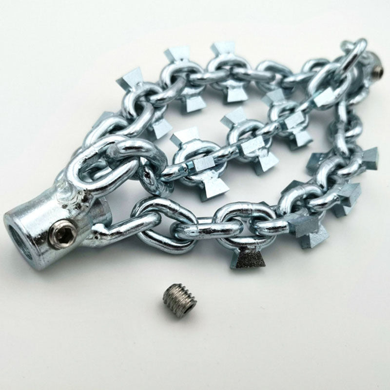 Pipe Bit LEADFEN with carbide-tip drain tiger chain DN100mm pipe bit set 8mm fl