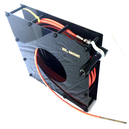 LEADFEN HI MOM 6 mm flexibles Kabelgestell mit 15 m Kabellänge, Set zum Reinigen von Kettenschneidern 