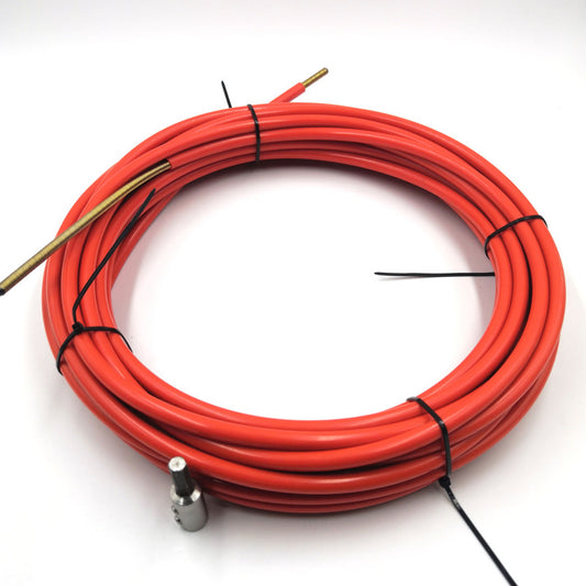 LEADFEN mit 6 mm flexiblem Kabel, 15 m Länge zum Reinigen des Kettenschneider-Treibers 