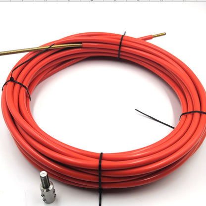 LEADFEN mit 6 mm flexiblem Kabel, 15 m Länge zum Reinigen des Kettenschneider-Treibers 