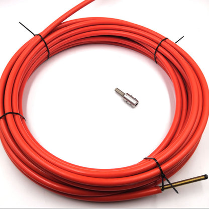 LEADFEN mit 8 mm flexiblem Kabel, 20 m Länge, zum Reinigen von Kettenschneidern und Oberfräsen 