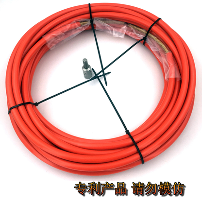 LEADFEN mit 8 mm flexiblem Kabel, 15 m Länge, zum Reinigen von Kettenschneidern, Oberfräsen 